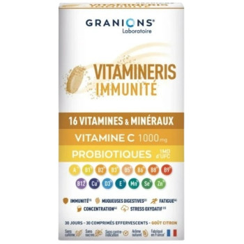 Vitamineris Immunité x30cpr effervescents Granions