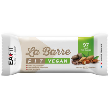 La Barre Fit Vegan Chocolat Amande 28g Eafit