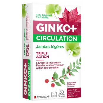 Ginko+ Circulation x30cpr Ginkor