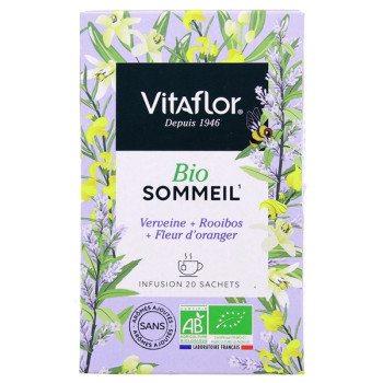 Infusion Sommeil Bio x20 sachets Vitaflor