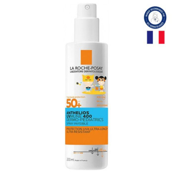 Anthelios UVmune 400 Dermo Pediatrics Spray Invisible SPF50+ 200ml La Roche Posay
