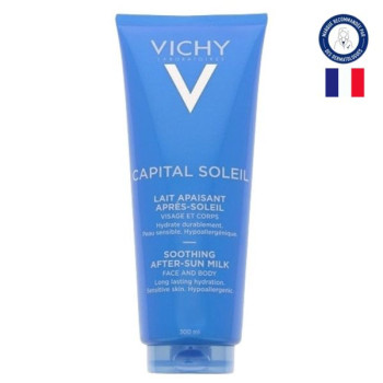 Capital Soleil Lait Apaisant Après-soleil Visage & Corps 300ml Vichy