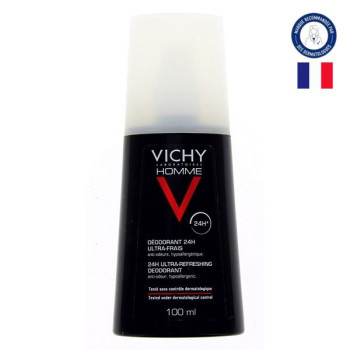 Déodorant Vaporisateur 24h 100ml Vichy Homme