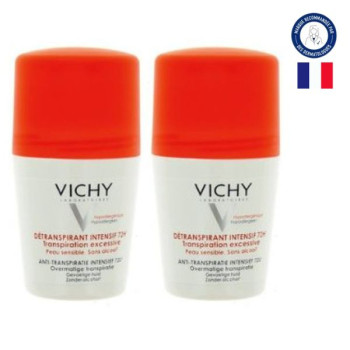Détranspirant Intensif 72h 2x50ml Vichy