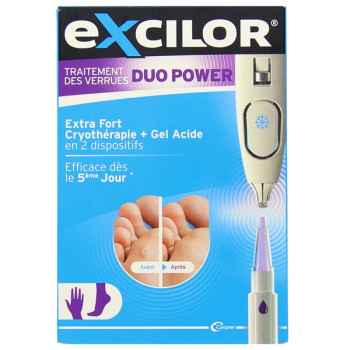 Excilor Traitement des Verrues Duo Power