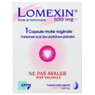Lomexin 600mg x1 capsule vaginale