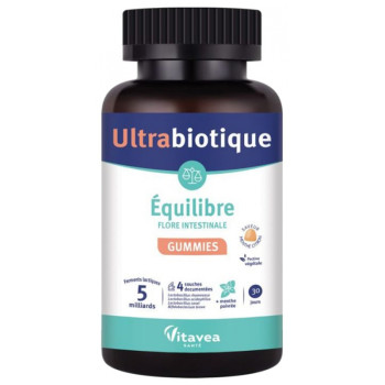 Ultrabiotique Equilibre 30 jours x30 gummies Vitavea