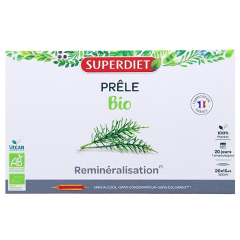 Prêle Bio x20 ampoules Superdiet