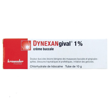 Dynexangival 1% Crème buccale 10g