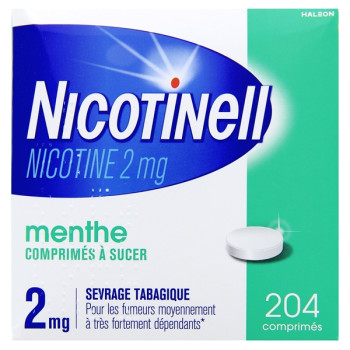 Nicotinell Menthe 2mg x204cpr
