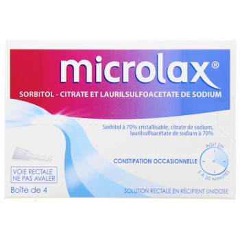 Microlax adulte 5ml x4