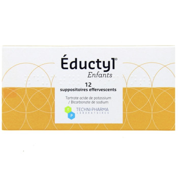 Eductyl suppositoire enfant x12
