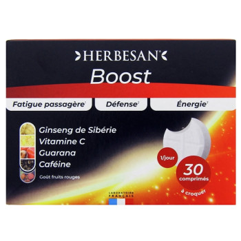 Booster Vitalité x30cpr à croquer Herbesan