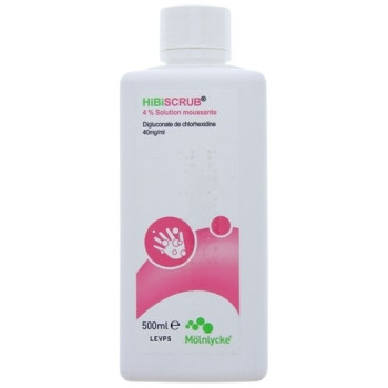 Hibiscrub 4% Solution moussante 500ml