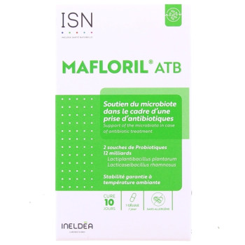 ISN Mafloril ATB x10 gélules végétales Ineldea