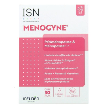 ISN Menogyne x60 gélules végétales Ineldea