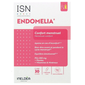 ISN Endomelia x60 gélules végétales Ineldea