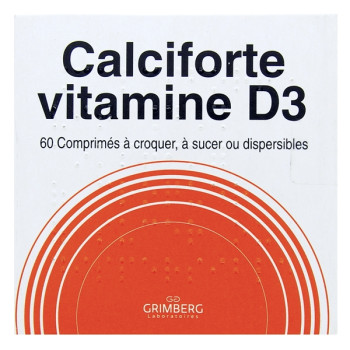 Calciforte Vitamine D3 x60cpr