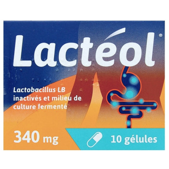 Lacteol 340mg x10 gélules