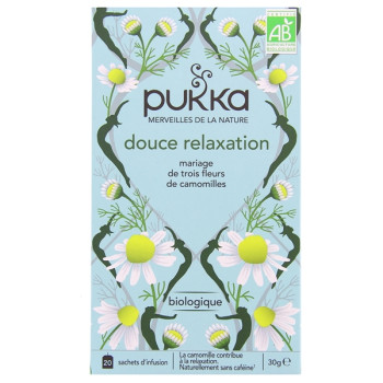 Infusion Douce Relaxation Bio x20 sachets Pukka