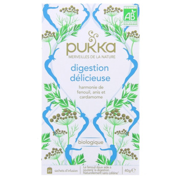 Infusion Digestion Délicieuse Bio x20 sachets Pukka