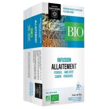 Infusion Bio Allaitement x20 sachets Dayang