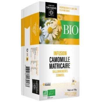 Infusion Bio Camomille x20 sachets Dayang