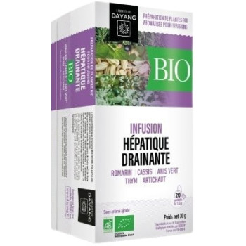 infusion Hépatique Drainante x20 sachets Dayang