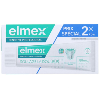 Sensitive Professionnal Dentifrice 2x75ml Elmex