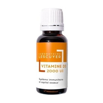 Vitamine D3 2000 UI 20ml Laboratoire Lescuyer