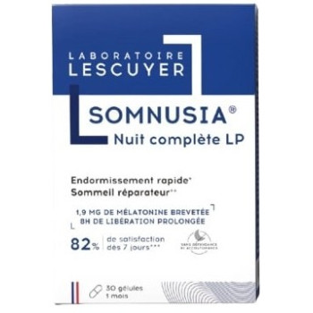 Somnusia Nuit Complète LP x30 gélules Laboratoire Lescuyer