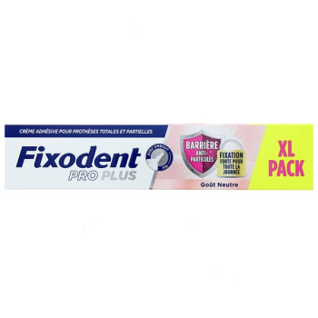 Fixodent Pro Plus Barrière Anti-Particules Neutre 57g