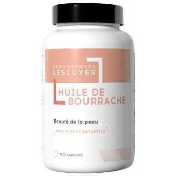 Huile de Bourrache x100 capsules Laboratoire Lescuyer