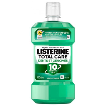 Listerine Total Care Dents & Gencives Bain de Bouche 500ml