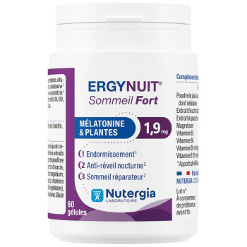 Ergynuit Sommeil Fort x60 gélules Nutergia
