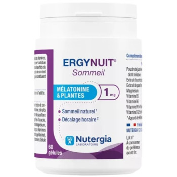Ergynuit Sommeil x60 gélules Nutergia