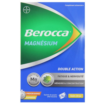 Berocca Magnésium x14 sachets Citron