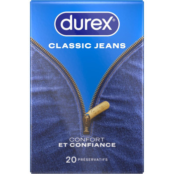 Préservatifs Classic Jeans x20 Durex