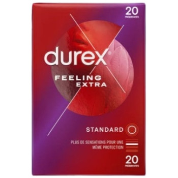Préservatifs Feeling Extra x20 Durex