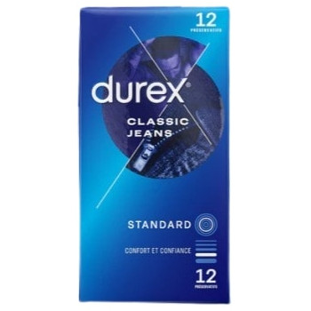 Préservatifs Classic Jeans x12 Durex