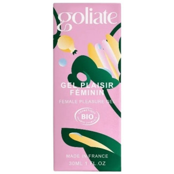 Gel Plaisir Féminin Bio 30ml Goliate