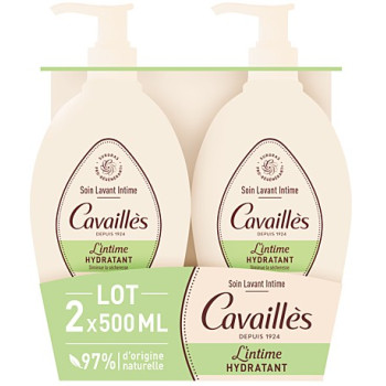 Soin Lavant Intime Hydratant 2x500ml Cavaillès