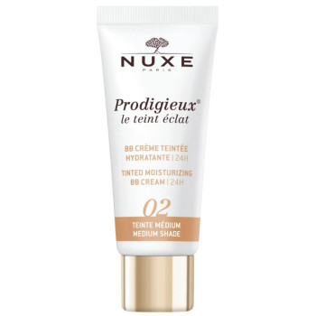 Prodigieuse BB Crème Teintée Hydratante 02 Médium 30ml Nuxe