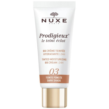 Prodigieuse BB Crème Teintée Hydratante 03 Foncée 30ml Nuxe