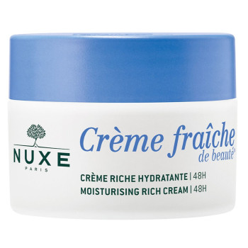 Crème Fraîche de Beauté Crème Riche Hydratante 48h 50ml Nuxe