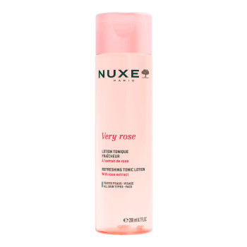 Very Rose Lotion Tonique Fraîcheur 200ml Nuxe
