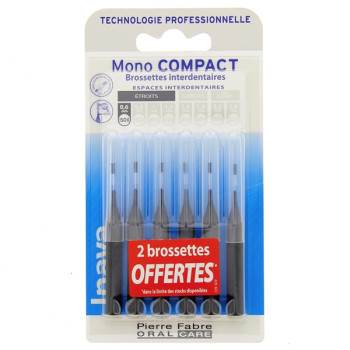 Mono Compact Brossettes Noir x4 Inava