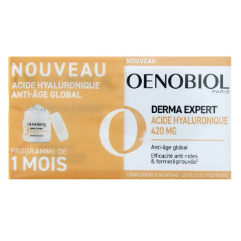 Oenobiol Derma Expert Acide Hyaluronique 420mg 2x30 gélules végétales