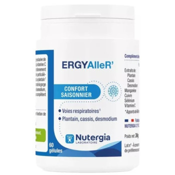 Ergyaller Confort Saisonnier x60 gélules Nutergia