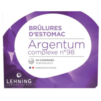 Argentum n°98 x60cpr sublinguaux Lehning